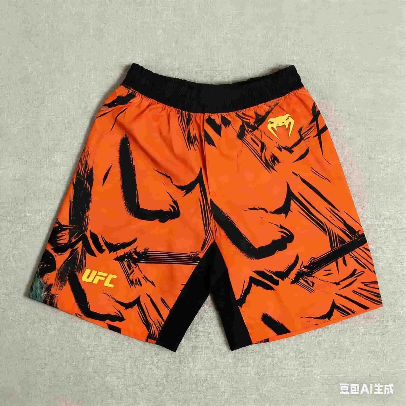 Boxing Combat Training Shorts 3D Personalized Printing Breathable Quick Drying Shorts X260306