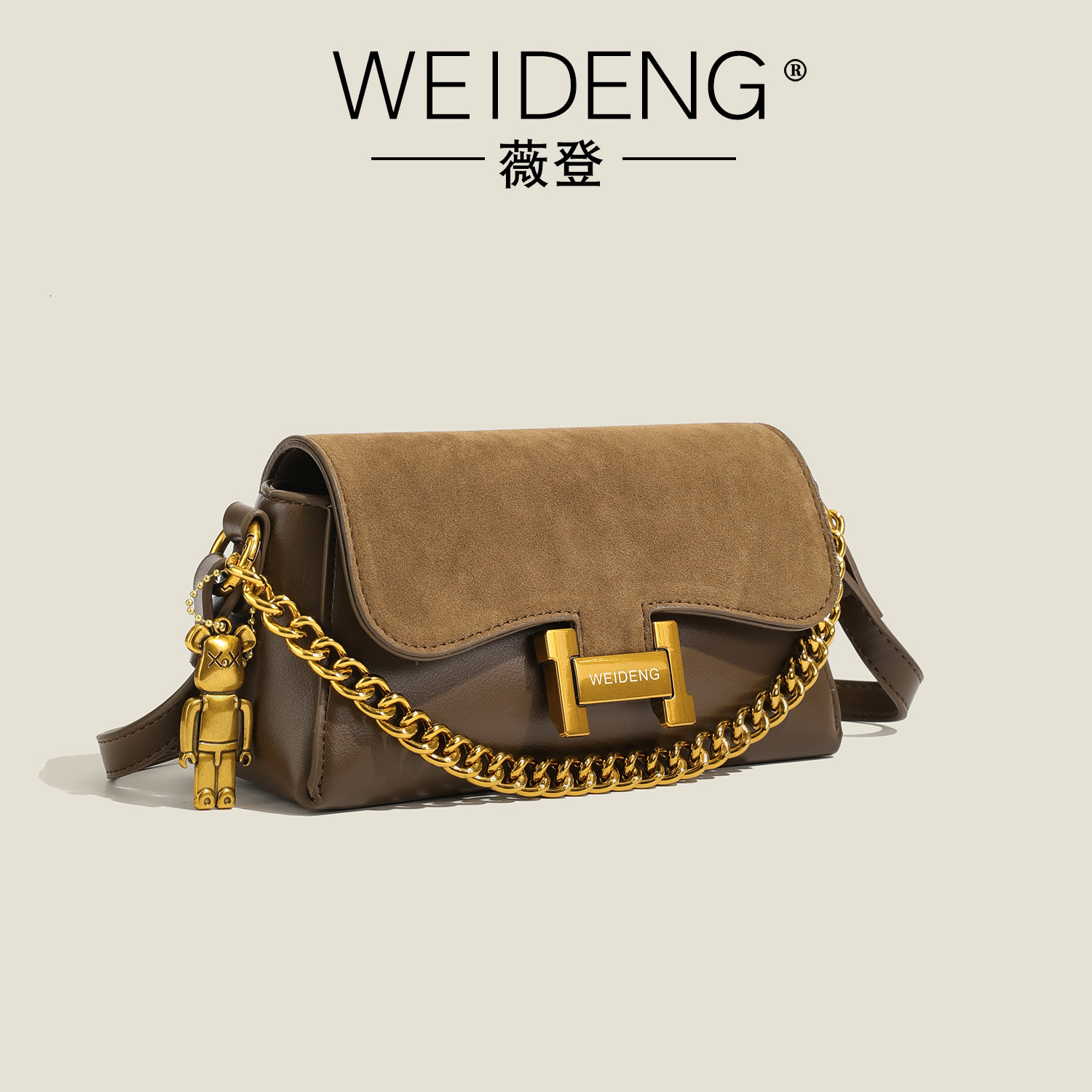 2026 Direct From Manufacturer: Fashionable New Simple Matte Single-shoulder Crossbody Chain Women's Small Square Bag, Stylish Luxury Handbag And 