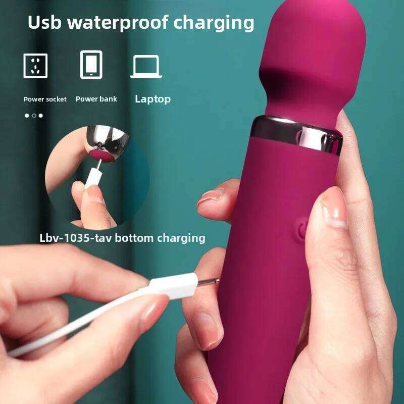 Powerful Ava Bar Vibrator Wand G-Spot Clitoris Stimulator Vibrators Dildos Toys Woman Motor Clit Sex Toy for Couple 18+ W260305
