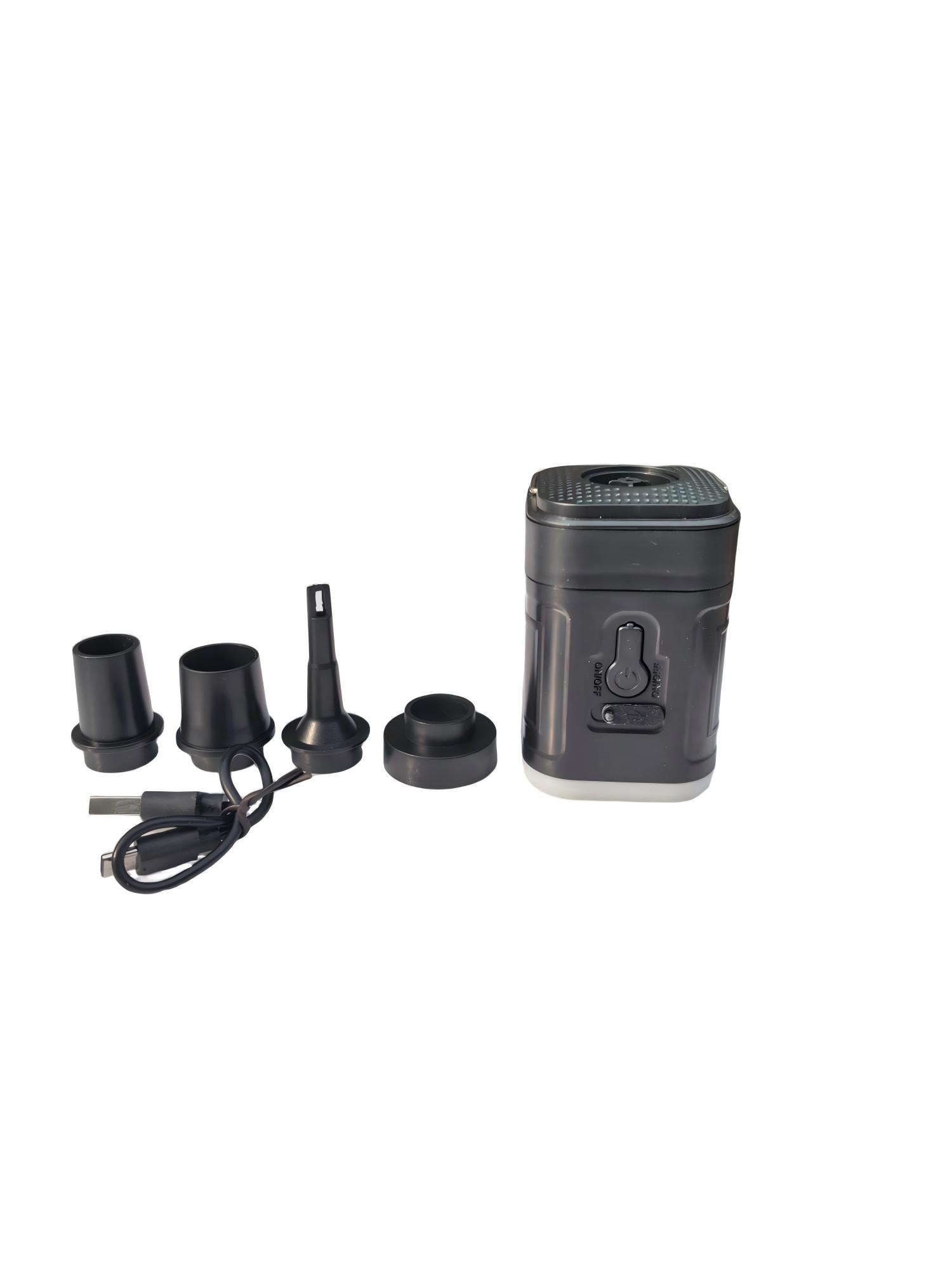 Rechargeable Waterproof Illumination Device for Camping Dual Function of Lights and Pump