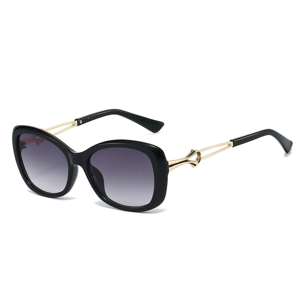 New 25 European American trendy sunglasses, fashionable, UV-protective, high-end, popular for street photography and outdoor cycling