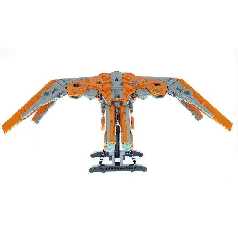 1901PCS Super Hero The Guardians' Ship Spaceships Building Blocks With 6 Figures Construction Bricks Toy Children Kids Gift Z260305