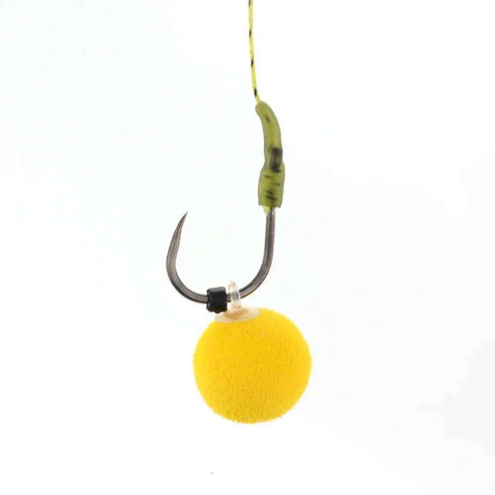 Hirisi 100pcs PTFE Coating High Carbon Stainless Steel Barbless Hooks 8002 Hook Fishing Accessories S260305