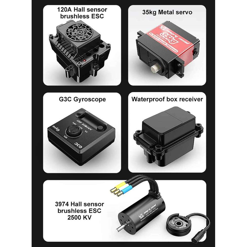 MJX 7303 1/7 4WD HYPER GO Blushless Remote Contorl High Speed Drift Off-load RC Car For Gifts C260305