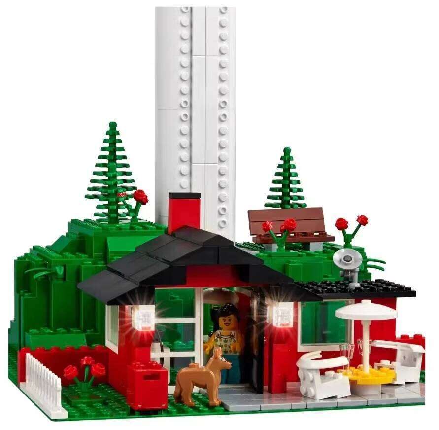 844PCS creative series Vestas wind turbine building blocks electric windmill generator model toys Christmas and New Year gifts Z260305