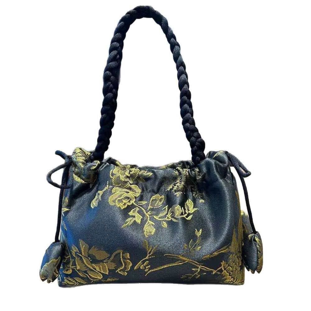 Tote Ruyi Cloud Dragon Scale Pattern New Chinese Retro High Value Handheld Crossbody Bag Phone National Style