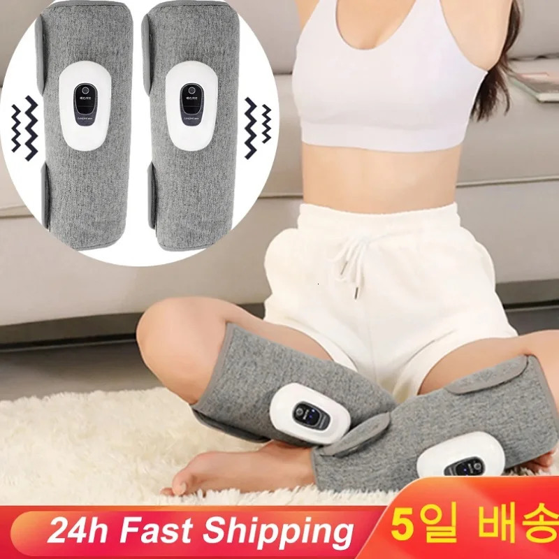 Eletric 360 Air Pressure Calf Massager Portable Leg Massage Airbag Compresstion Relax Foot Calf Muscle Blood Circulation 260304