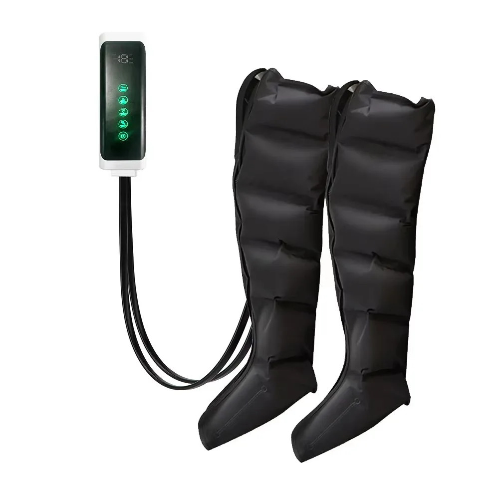 6 Airbag Air Compression Massage Boots Pneumatic Boots Used for Circulation and Leg Muscle Relaxation to Relieve Varicos Veins 260304