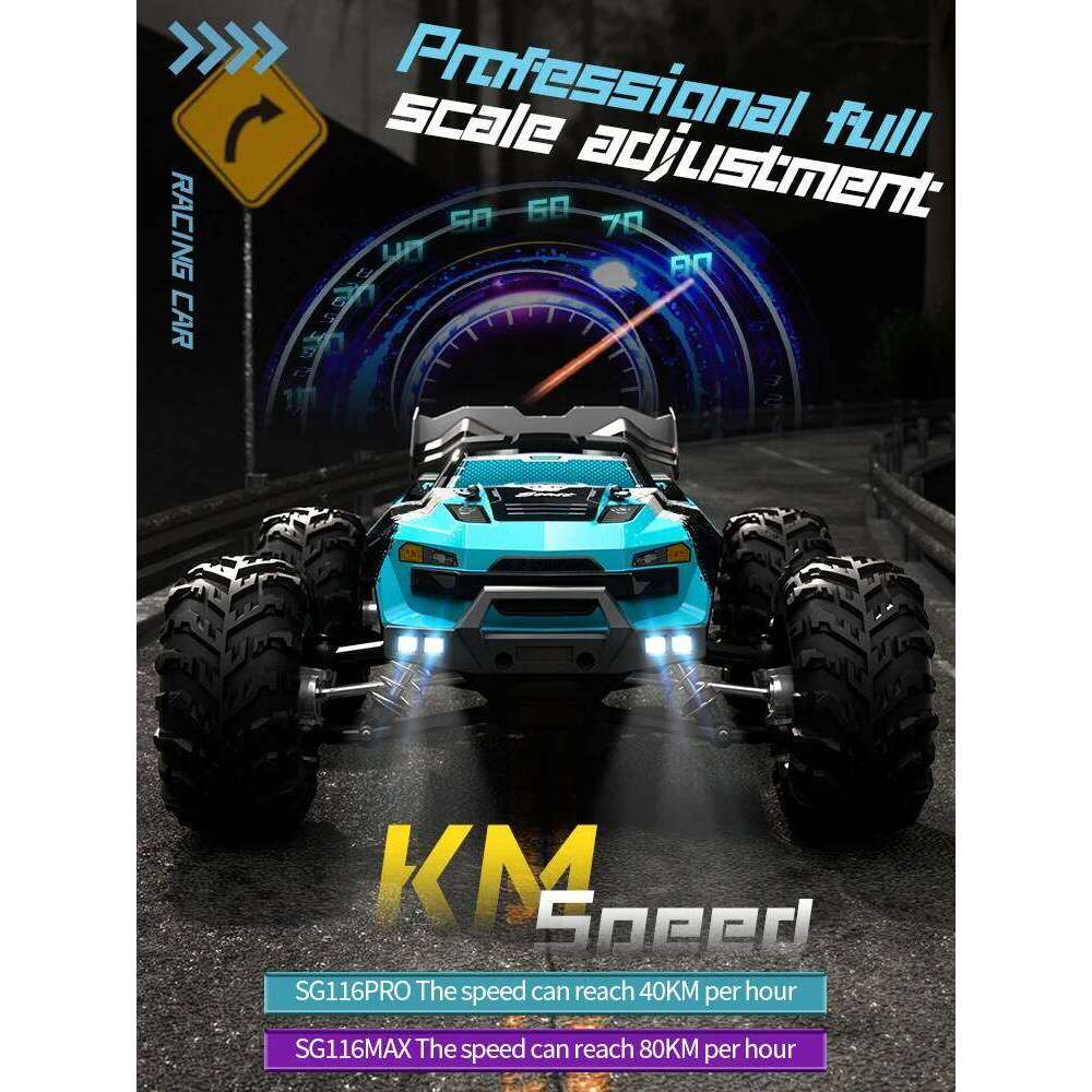 ZLL SG116 MAX/PRO 1:16 High Speed Drift Racing 80KM/H Or 40KM/H Brushless Motor 4WD RC Off Road Car Toys for For Kid Gift C260305