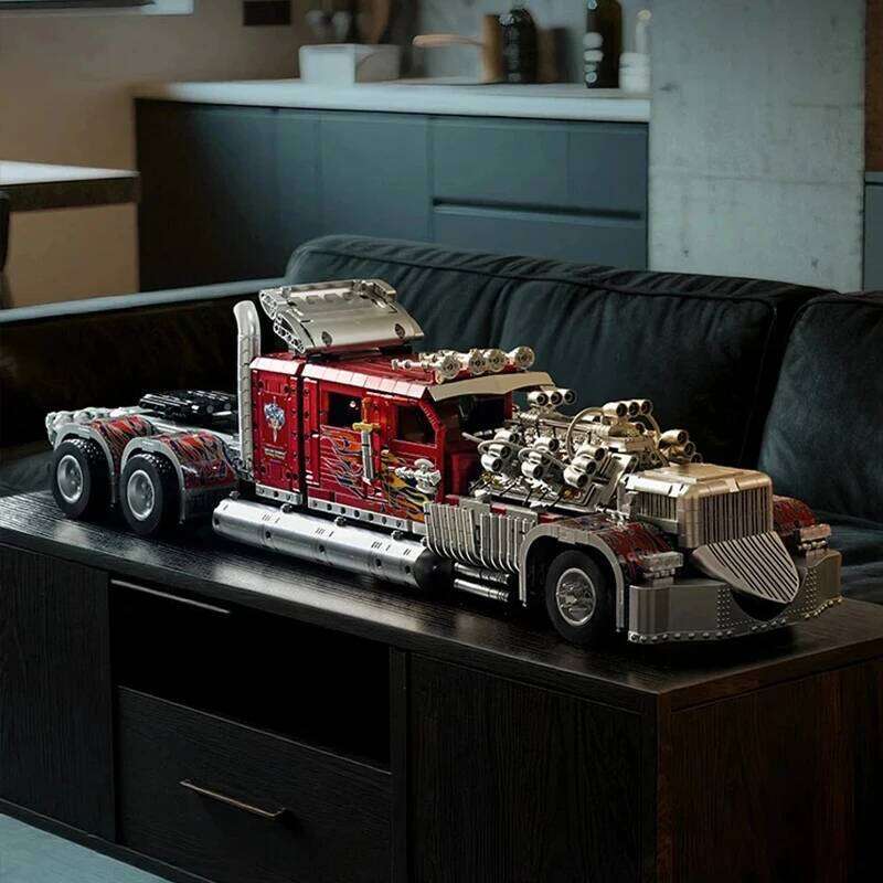 3485PCS Heavy Truck Model Building Blocks Toys Sets Desktop Ornaments Vehicle Bricks For Children Adult Birthday Christmas Gifts Z260305