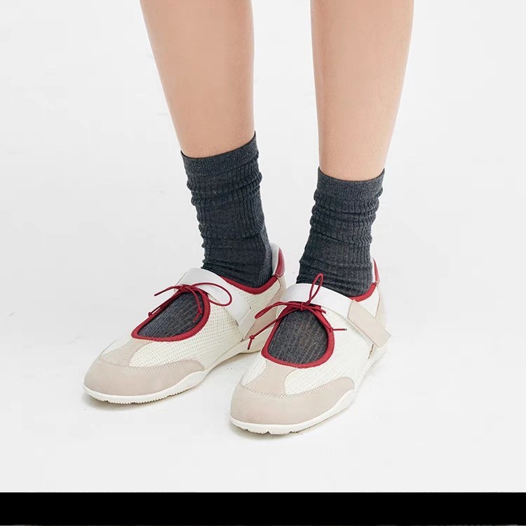 Amazon interior height increasing ballet shoes women's spring leather casual sports shoes Mary Jane single shoes versatile Korean style