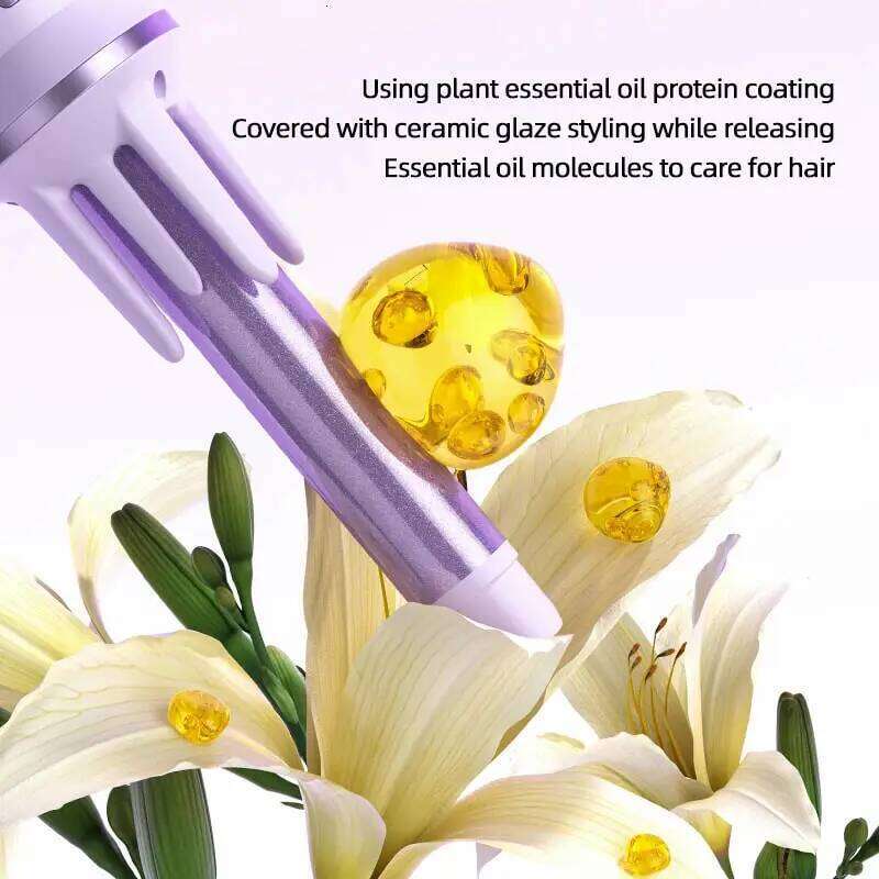 Automatic Curler 28mm 32mm Auto Rotating Large Wave CurlingIron Temperature Adjustable Anion Fast Heating Hair Styling Tool 26Y0306