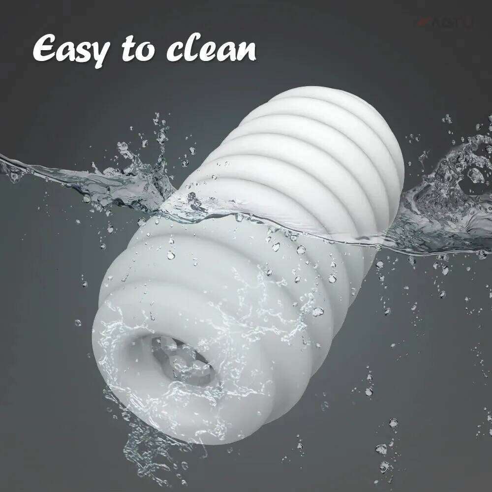 Male Masturbation Manual Airplane Cup for Men Soft Silicone Realistic Vaginal Oral Blowjob Penis Massager Sex Toy Adult Goods 18 W260305