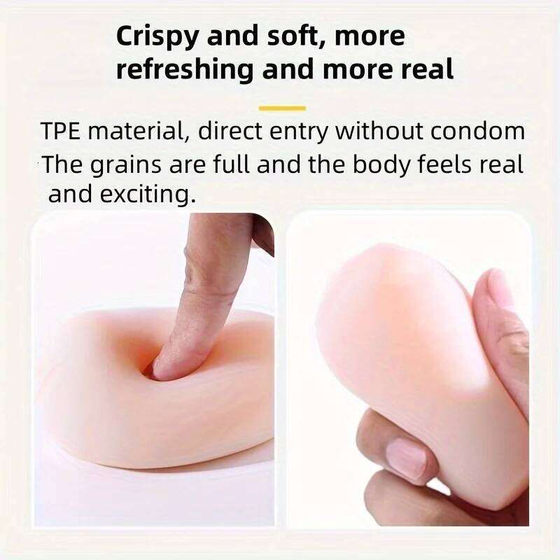 Masturbation eggs, a must-have for traveling and sending friends in the dormitory, realistic vaginal soft glue masturbation cup W260305