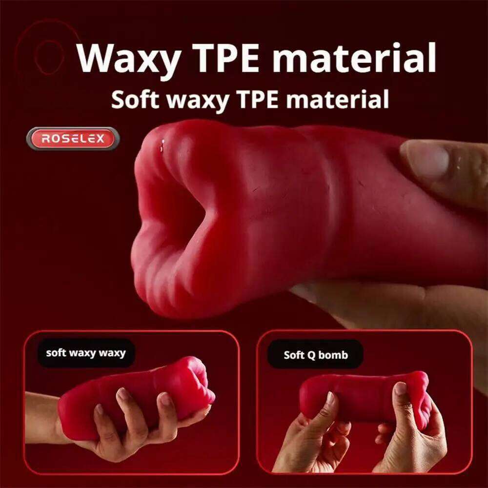 1Pc Male Sucking Masturbator w/Vibrating Bullet - 18+ Oral/Vaginal Blowjob Stimulation, For Men Penis Vibrator Cup W260305