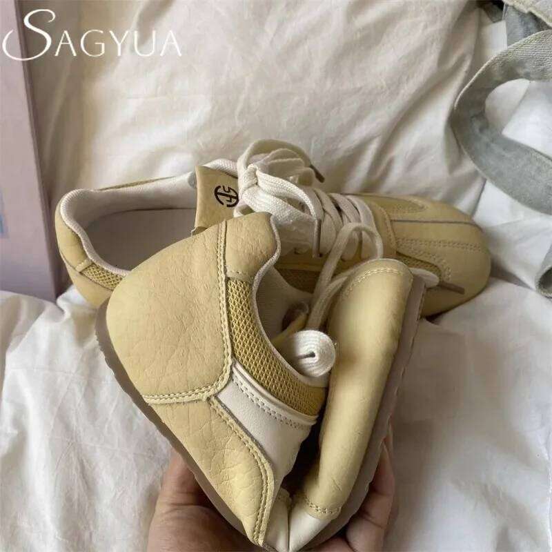 Casual Sport Sneaker Women Flats Shoes Mesh Sandals 2025 Trend Summer Comfort Breathable Soft Sole Running Zapatillas De Mujer