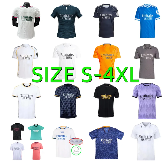 20 21 22 23 24 25 26 27 BELLINGHAM MBAPPE Reals Madrid soccer jerseys 2026 2027 Retro RODRYGO BENZEMA VINI JR MASTANTUONO CAMAVINGA ENDRICK Huijsen mens football shirt