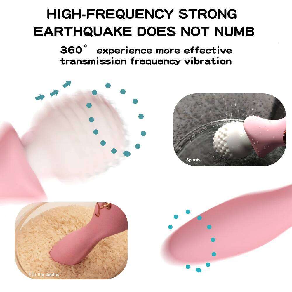 New Sex Toys Dildo Powerful for Women AV Magic Wand G-spot Orgasm Masturbator Double Head Stimulation Vibrator W260305
