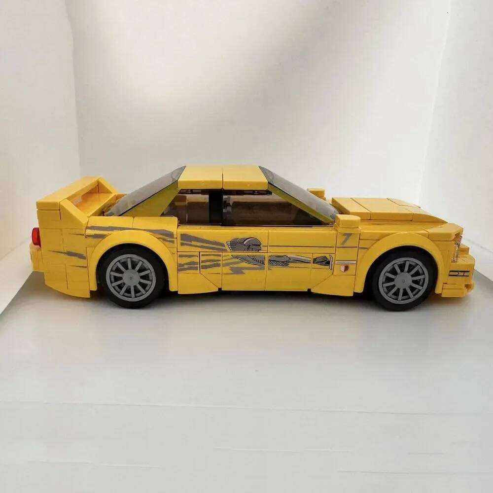 PolaDeer 241PCS MOC DIY Leon's Skyline R33 Racing Custom Assembled Building Blocks Educational Toys Holiday Gift Passion Z260306