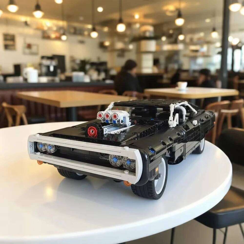 Supercar model Building blocks Fast and Furious puzzle Model Set Assembly toy boy Birthday Gift Z260306