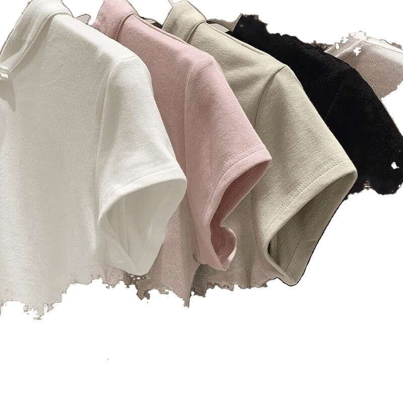 New Chinese T-irt Women's Summer 2026 Stand Collar Button up Top Faionable Design Elegant Chinese Style Short Sleeve T-Shirt