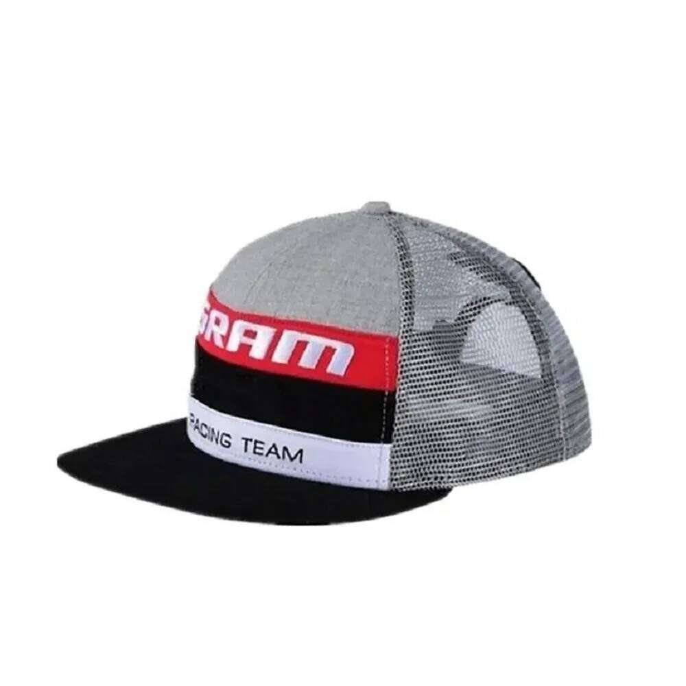 Creative design biking baseball cap snapback Outdoor Mountain Bike Flat tongue Racing hat Unisex car gift Y260304