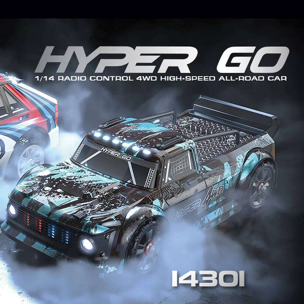 HYPER GO MJX14301 14302 14303 Cars 1/14 Brushless 2.4G Remote Control Car 65km/h High Speed Off-road 4WD RC Truck Hobby Toy C260305