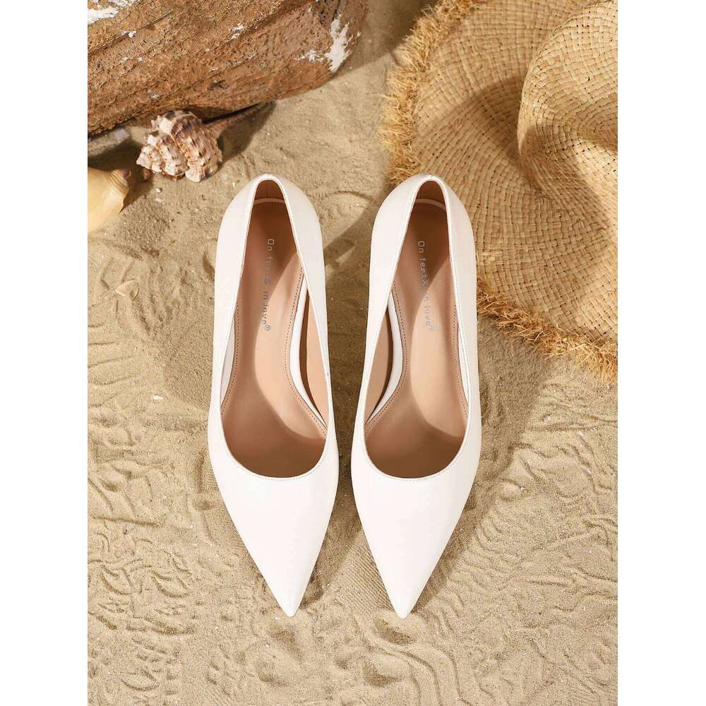 Women's Fashionable & Elegant Slip-On Stilettos: Versatile, Comfortable, and Breathable
