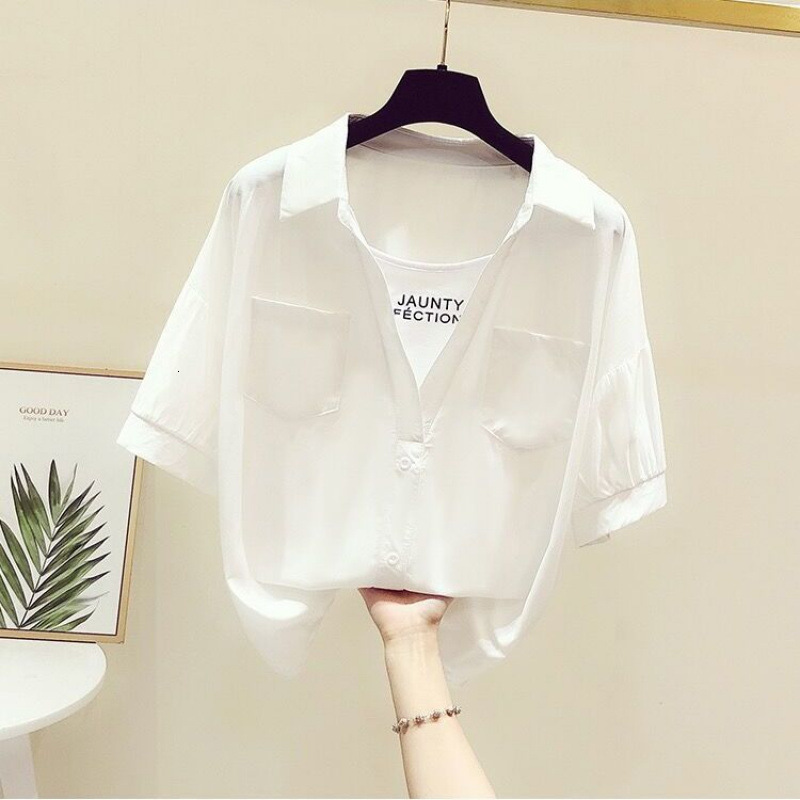 Weird 2 Piece Sets Woman Summer Spaghetti StrapsLong-Sleeve Shirt Streetwear Fashion Trend Chic Top Outfits 240808