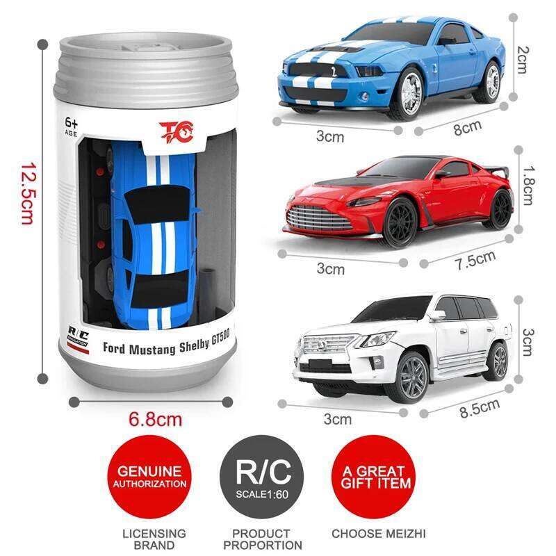 160 Ford Mustang Licensed desktop remote control car toys C260305