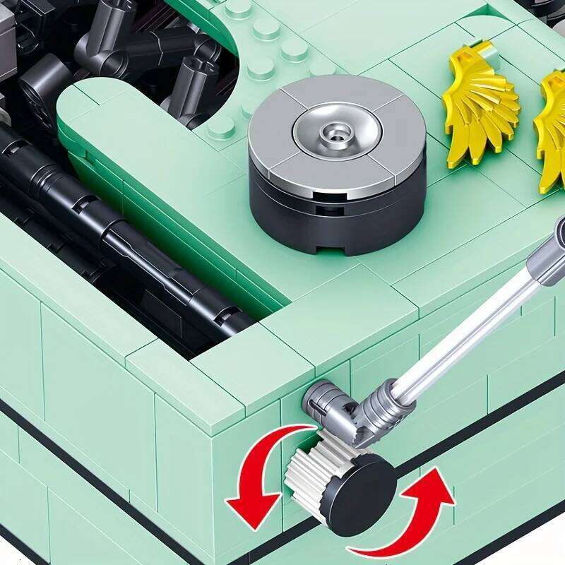 820PCS Typewriter Building Blocks Classic Creative Ideas Machine Retro Micro Bricks Model Kids DIY Toys Holiday Gifts Z260305