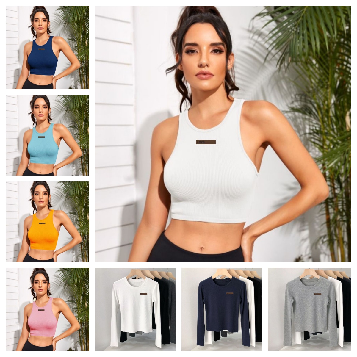 miutshirt womens Tanks Top designer top women shirt summer vest women designer clothes luxury vest sleeveless cotton knitted tees tank