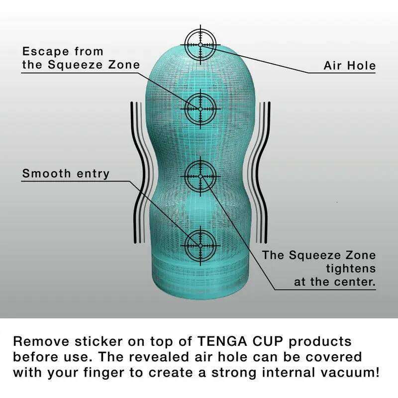 TENGA TOC-201P Sex Toys For Men Deep Throat Aircraft Cup Male Masturbator Vagina Pussy Masturbation Adult Products W260305
