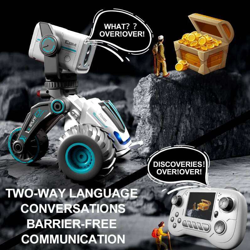 DWI drift with screen can take pictures videos rc fpv remote conversation and shooting wireless camera RC car C260305