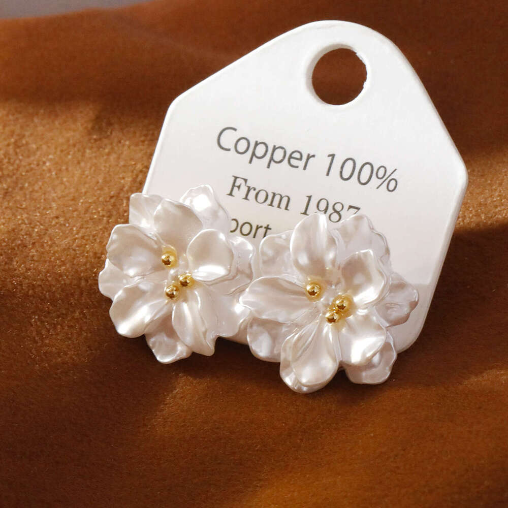 Camellia Earrings 2025 New Model High-end Earrings And Accessories