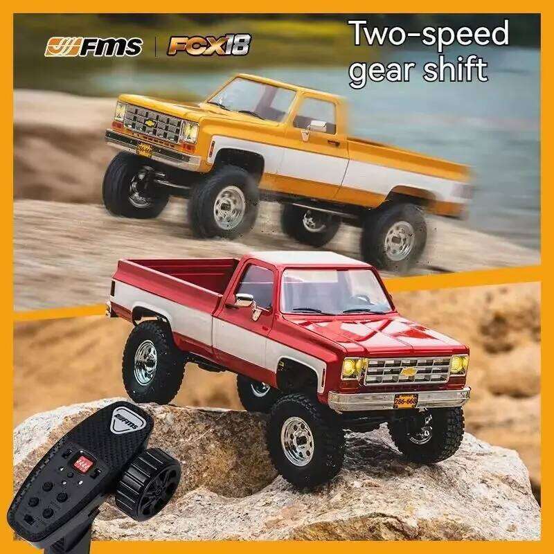 Fms 1/18 Scale K10 Fcx Performance Rc Car 4wd High-Speed Remote Control Off-Road Climbing Toy Electric Vehicle Model C260305