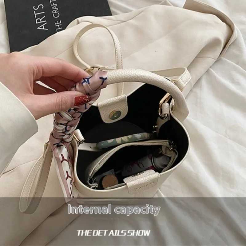 Fashion Women Crossbody Bags Shoulder Bags Design Bucket Bag Ladies PU Leather Portable Hand Bags H260306