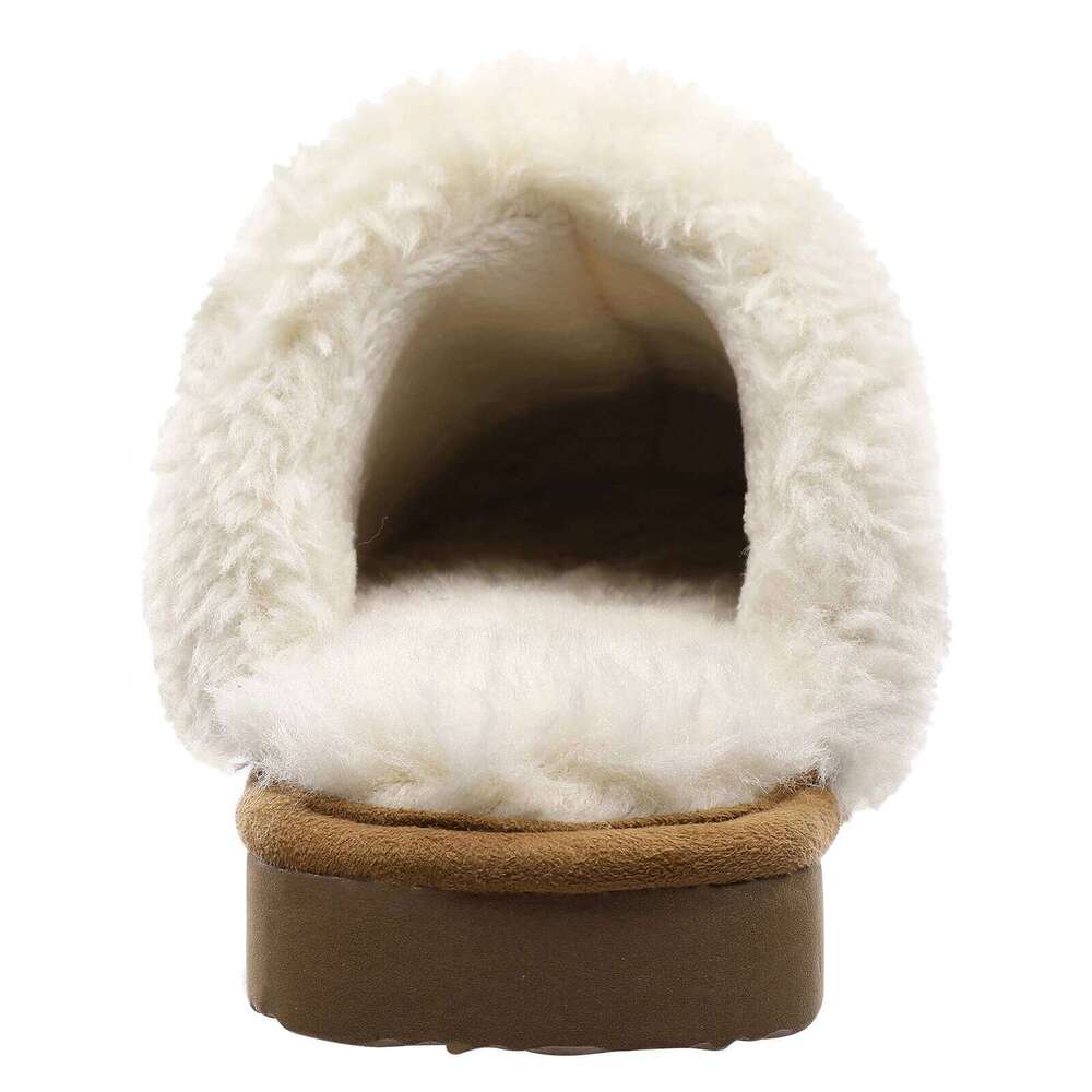 Litfun Winter Women Fashion Fluffy Fur Furry Fuzzy House Indoor Warm Bedroom Comfy Plush Slippers