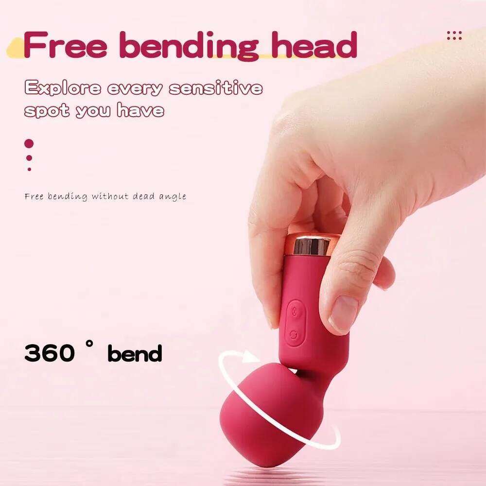 Powerful Mini Dildos Woman Wand G-Spot Vibrator Clit Stimulator for Women Vagina Massager Adult Sex Toys W260305