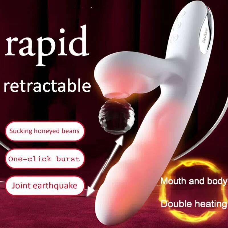 Powerful Female Vibration Massager, G-spot Clitoral Stimulator, Vagina, Nipple, Silent Massage Prosthetic Penis, Adult Sex Toy W260305