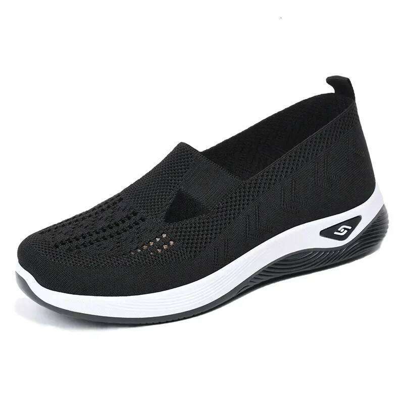 2024 Summer New Comfort Casual Women's Fashion Soft Sole Breathable Hollow Out Flat Shoes for Women Zapatos De Mujer