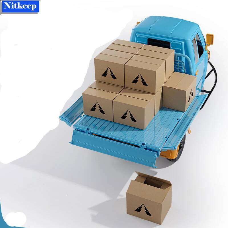 New 1/10 Full Scale Remote Control Three Wheels Truck 2.4G RTR RC Tricycle Model with LED Lights Music Effect Cars for Kids C260305