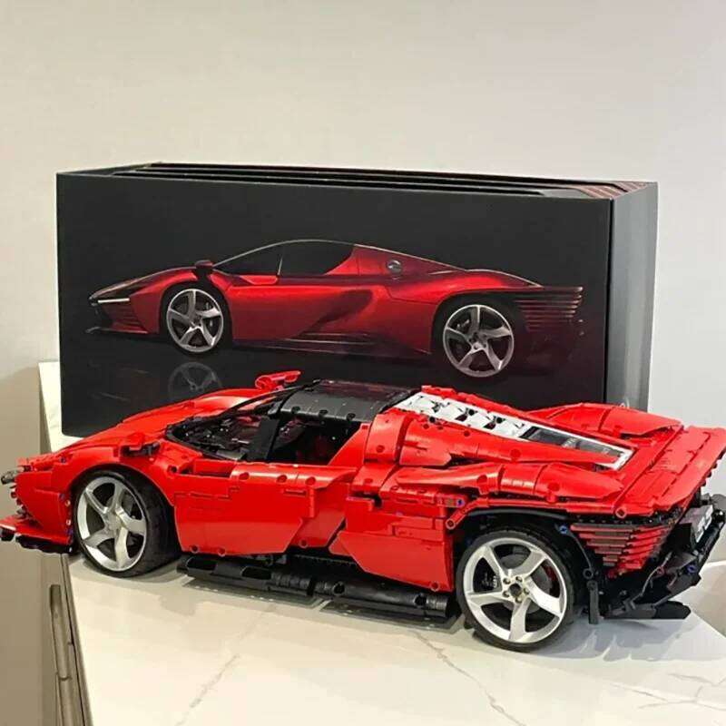 Creative Model Building Blocks Technical SP3 42143 Sport Car 3778PCS Toys For Kids Boyfriend Birthday Gifts Decoration Supercar Z260305