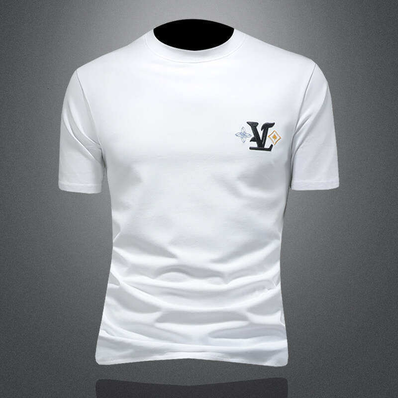 Summer New Round-Neck Short-Sleeve T-Shirt for Men