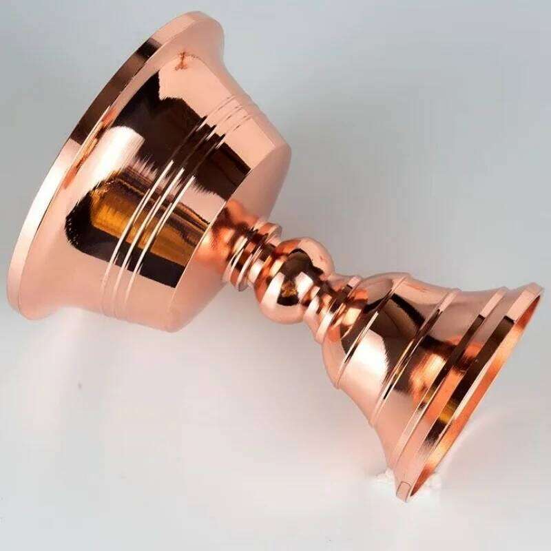 Buddhism Candlestick Holder,Luster Red Copper Altars Cup,Eternal Ghee Floating Holy Candle Lamp,Tibetan Buddhist item XJ260305