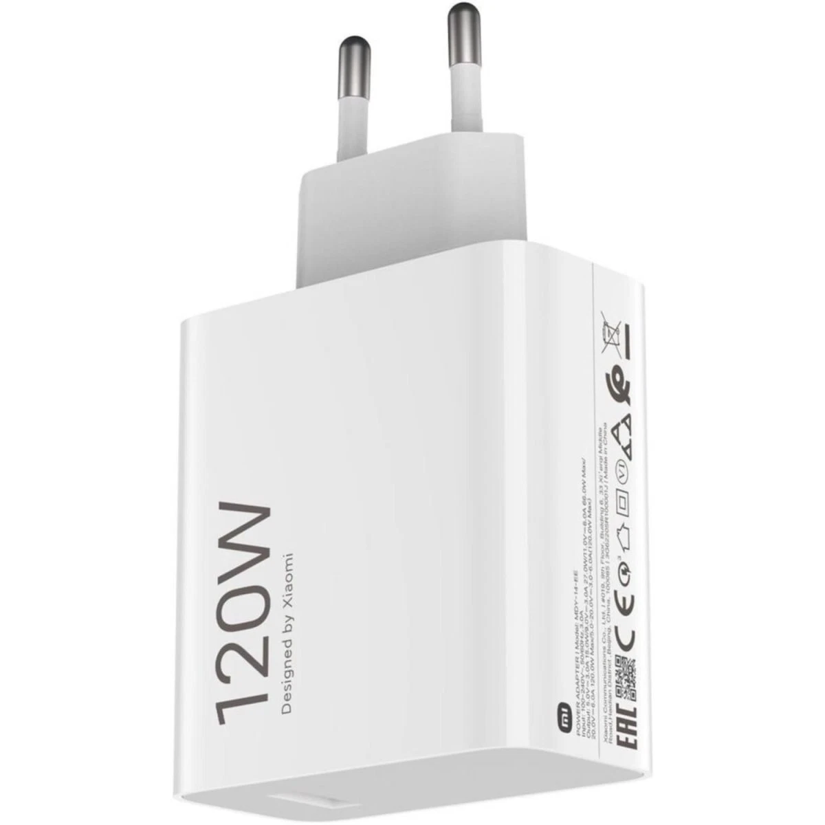 Orignal Xiaomi 120W HyperCharge Combo Type-A Mi Travel Charger 120W With USB-C Cable
