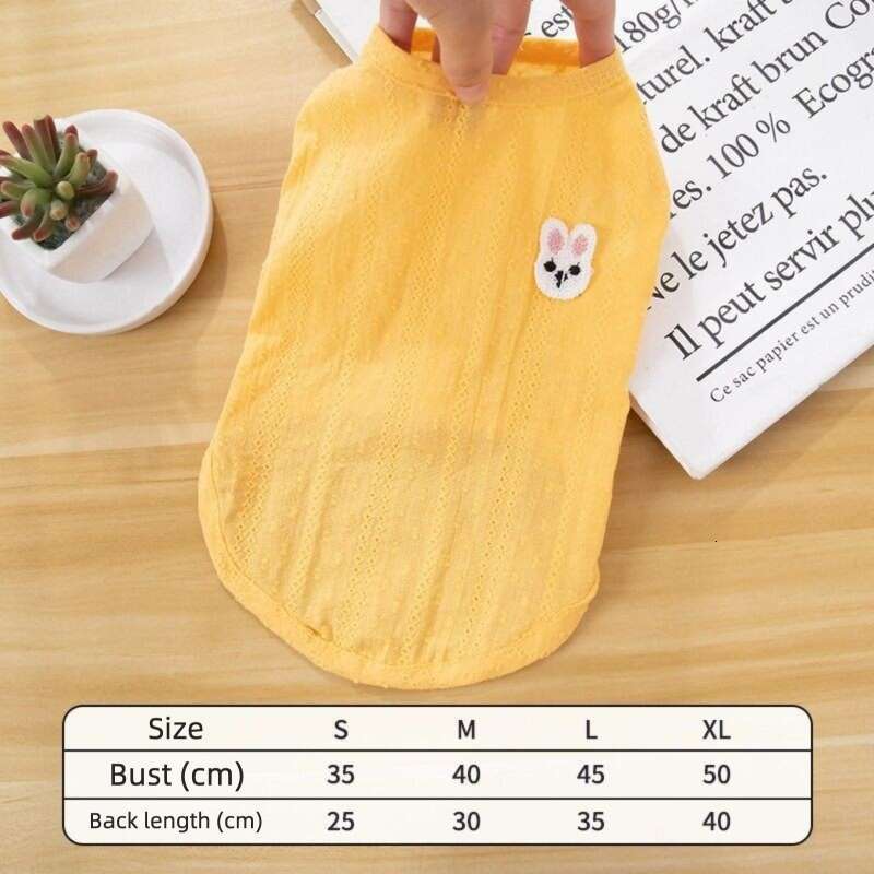Cat Thin Vest Silver Gradient Kitten Puppy Breathable Ultra-Lightweight Apparel Dog Clothes Summer Bamubi