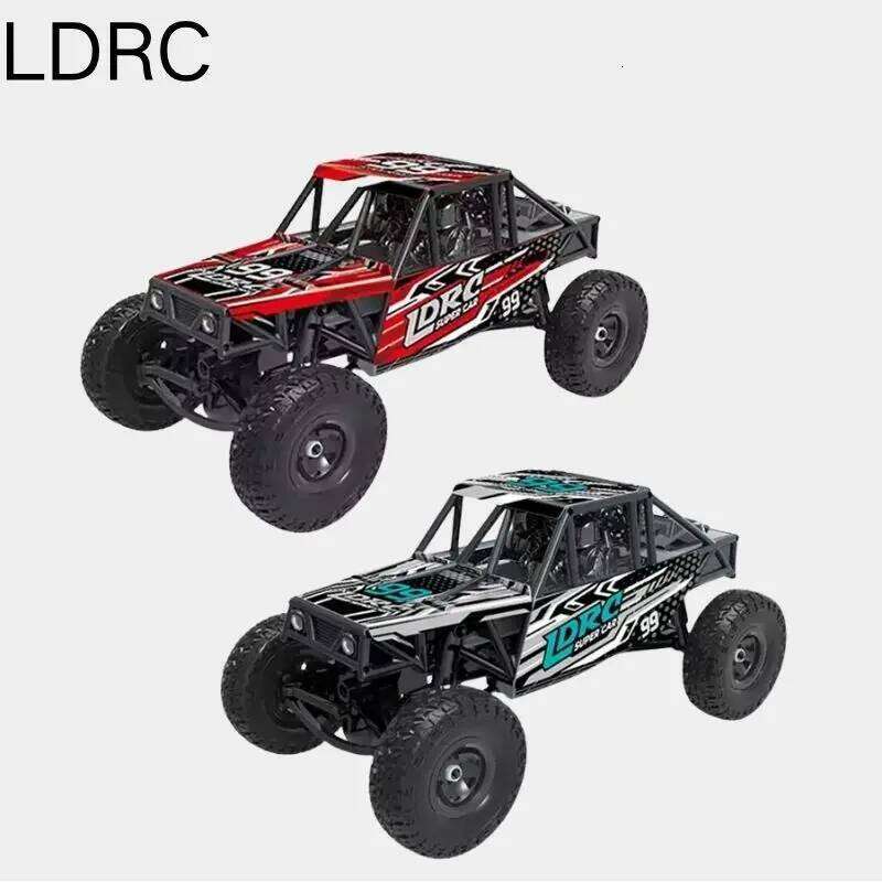 LDRC LD18499 1:18 4x4 4WD RC Remote Control Climbing Vehicle Model for Boys Gift Off-Road Capable Scale Toy Car Gifts C260305