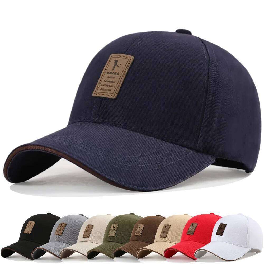 Unisex Four Seasons Classic Solid Color Baseball Caps For Men Women Golf Sports Fishing Outdoor Hats Cap Y260304