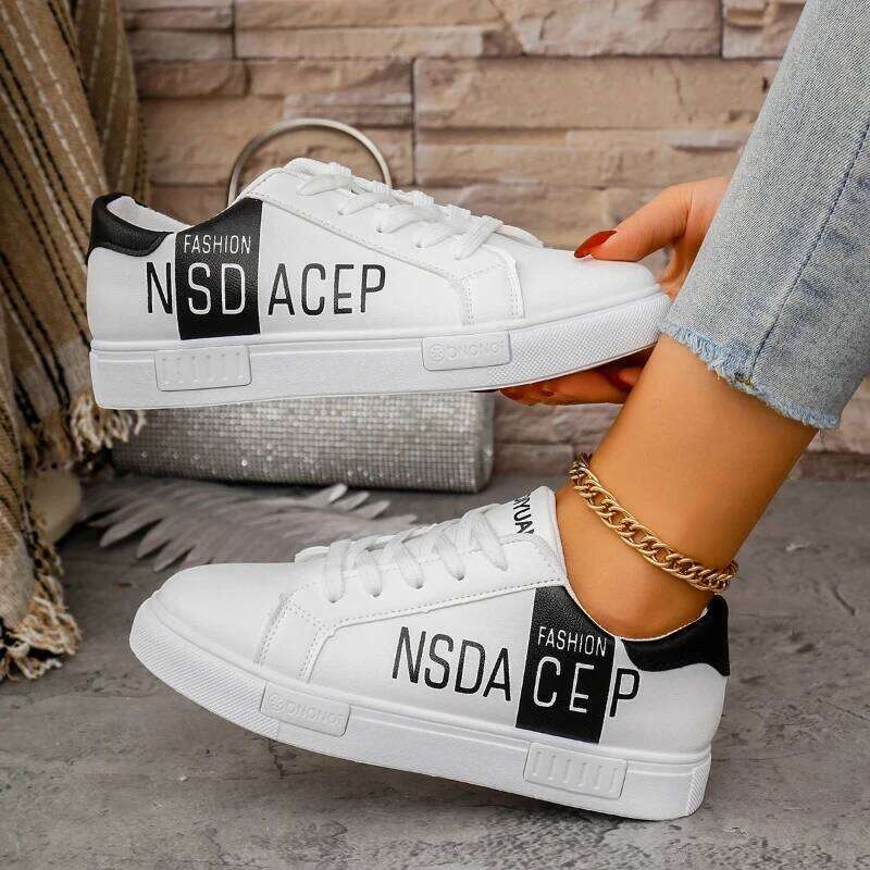 2025 New High Quality Women Sneakers Leather Outdoor Casual Lace-up Hot Sale Mens Vulcanized Trendy Men Shoes